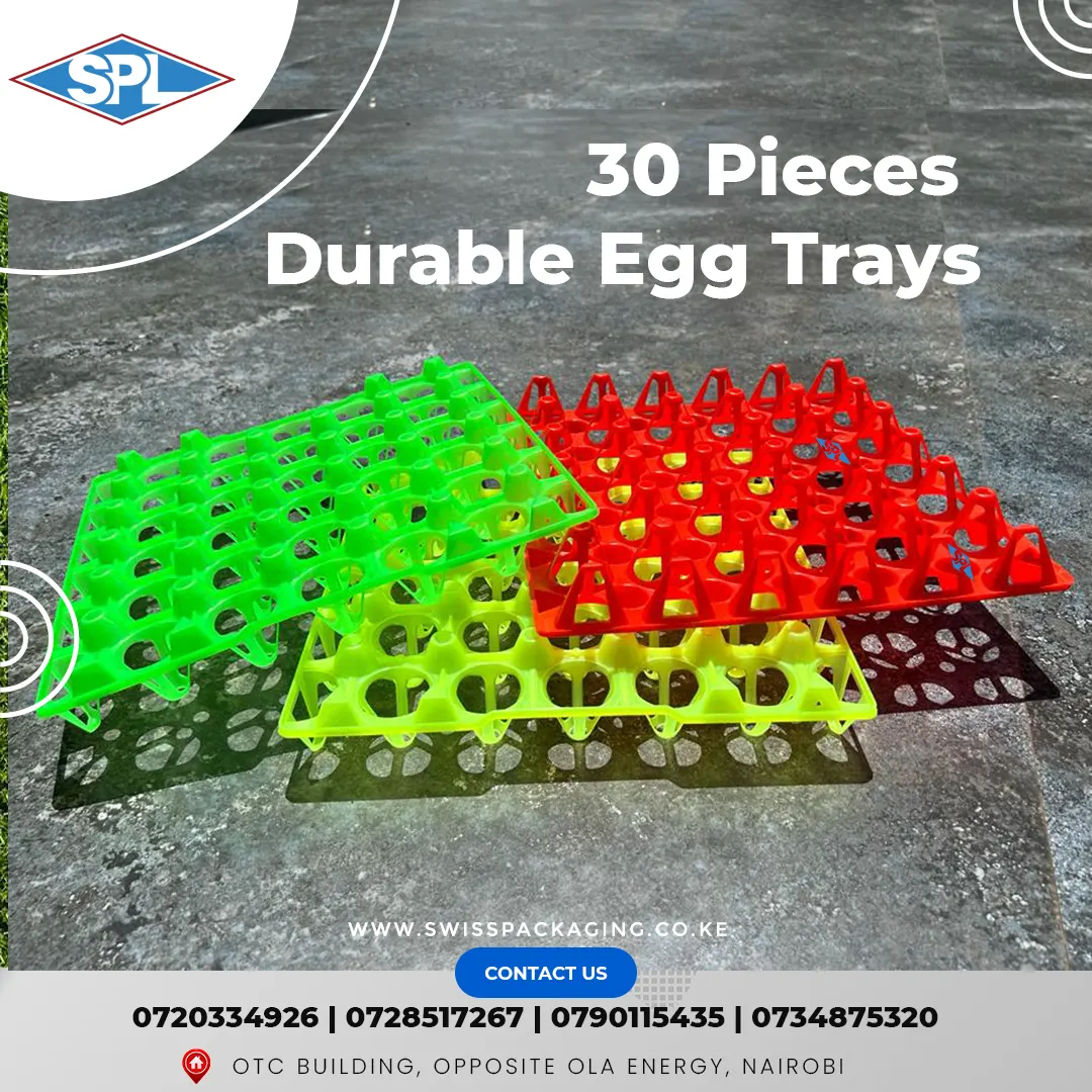 Plastic Egg Trays 30pcs